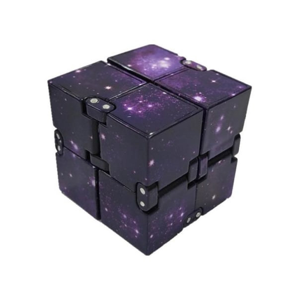 Infinity Cube - Natt - Infinity Cube - Fidget Leke Lilla