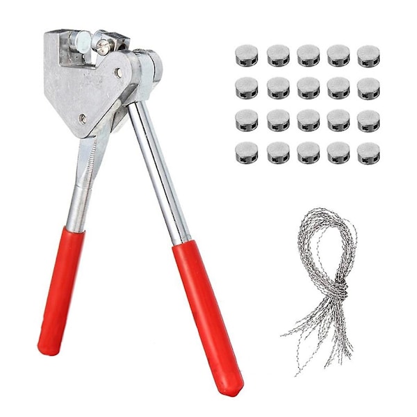 Tång 20st 10*4mm Förseglade Bönor Tätnings Tråd Blyförsegling Tätnings P