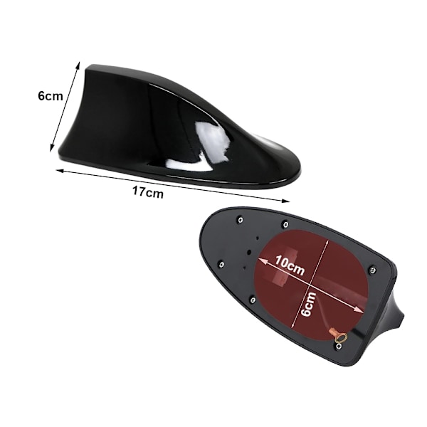 Bilantenne - Haifinne med innebygd antenne for bilen