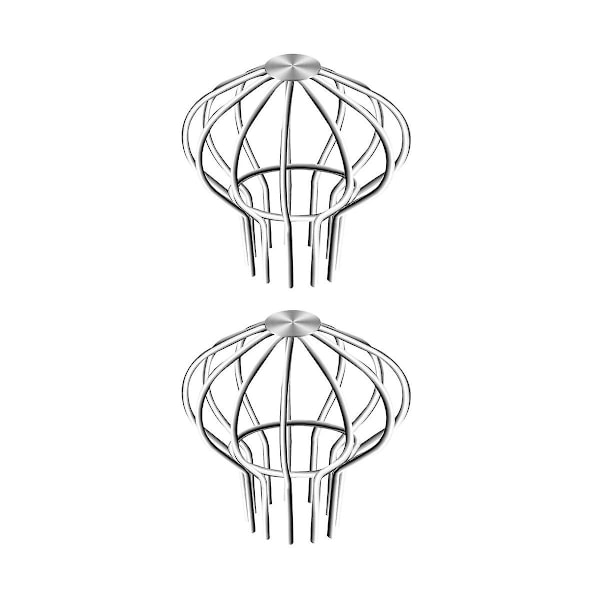 2-pack, 304 rostfritt stål filter sil för att stoppa blockering