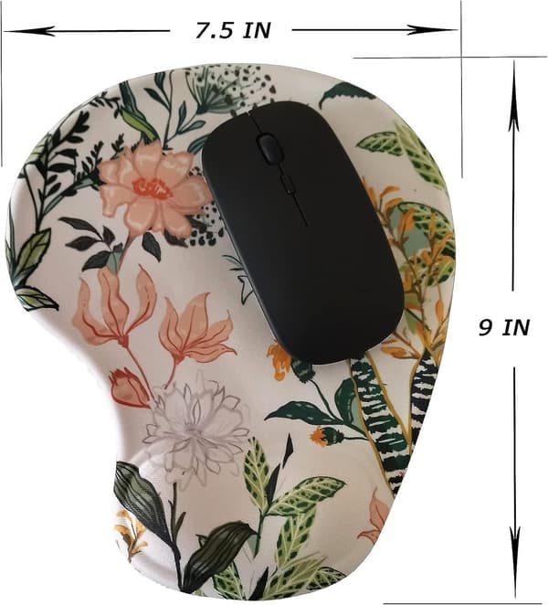 Tynn Mini Gel Musematte Datamaskin Estetisk Ergonomisk Musematte Liten Musematte Med Håndleddsstøtte