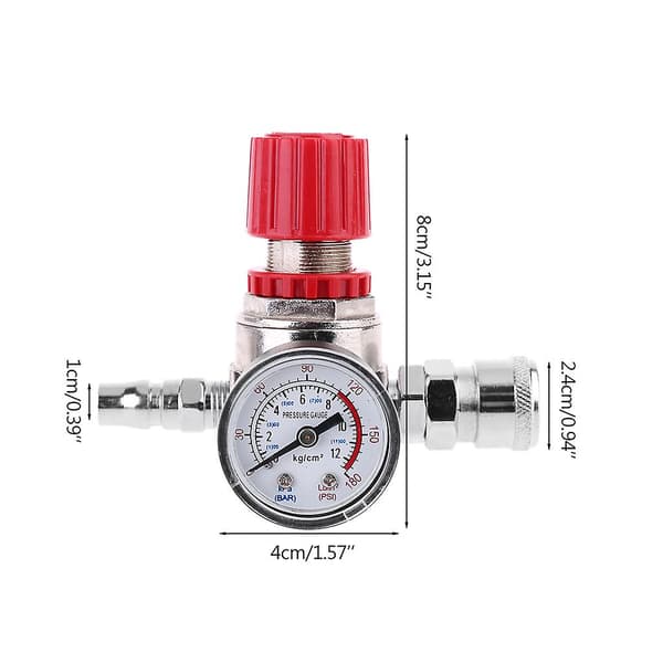 Trykregulator Manometre Luftkompressor Trykkontakt Kontrol