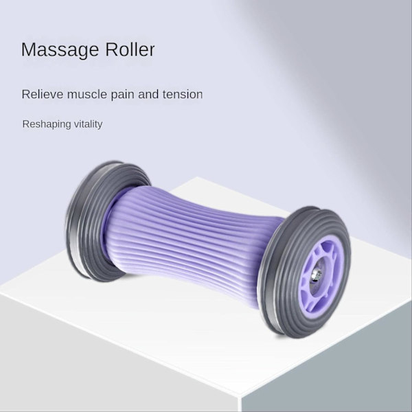 Magic Roller -hierontalaite käsille, jaloille ja jalkaterille - Paranna litteitä jalkoja, rullaava harjoituslaite, akupiste rentoutus, jalkaholvin meridiaanien puhdistaja (Pinkki) Pink