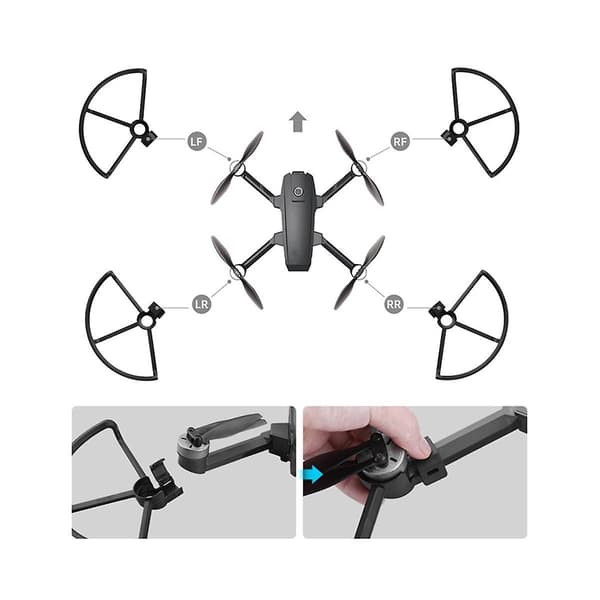 Hs720 /hs720e Drone Tilbehør, Propellbeskyttelse For Hs720