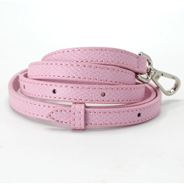 Pieni nahkainen olkahihnalaukku, aitoa nahkaa, ei tarvitse lyödä reikiä ripustuslukkoon New-pink SET