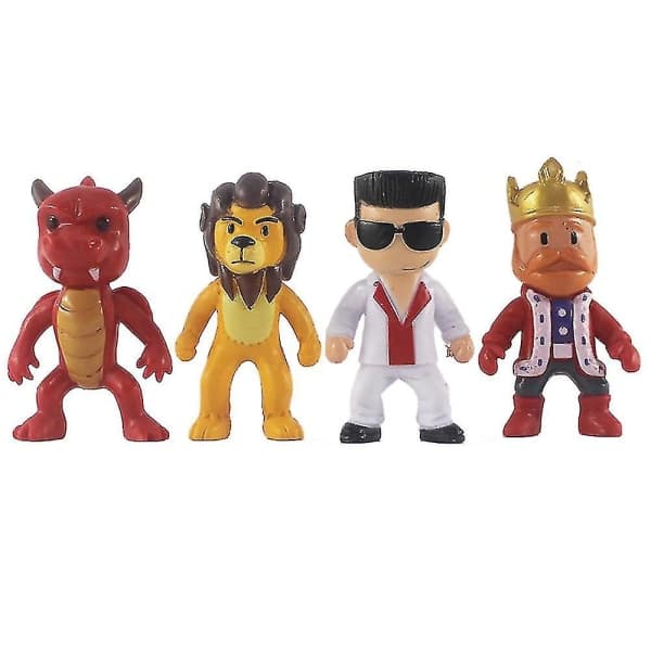 16-delt Stumble Guys Mini Actionfigurer Sæt - Samleobjekter til Børn