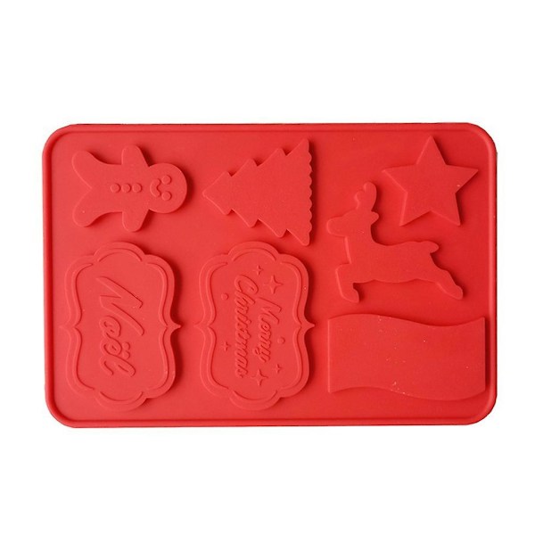 Silikoneform Ler Resin Keramik Slik Fondant Slik Chokolade