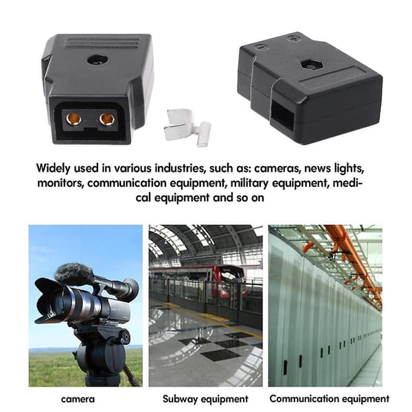 Dtap D-tap Hanstik Adapter V-mount Strømforsyningsstik Til