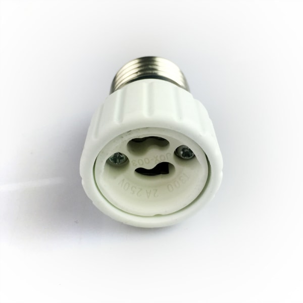 4st E27 till GU10 skruv LED-lampsocket adapter omvandlare