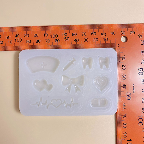 Hartsformar för Resin Gjutning, epoxi Kvicksand Silikonform,