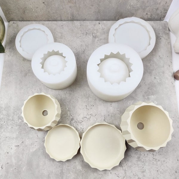 Blomkruka Förvaringsform Smycke Ornament Form DIY Handgjord Hem D