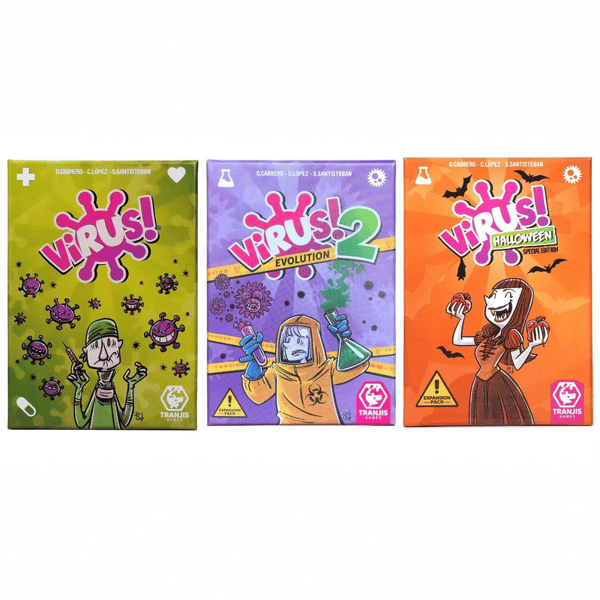 Virus-korttipeli on tarttuva ja mielenkiintoinen korttipeli, perhejuhlapeli virus 1 perusversio Virus 1 Basic