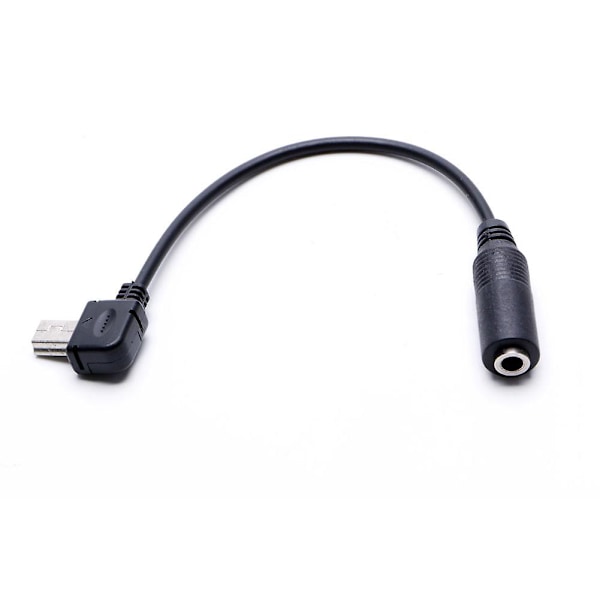 3,5 mm Mini USB Mikrofonadapterkabel för Hero 3 4 Kamera
