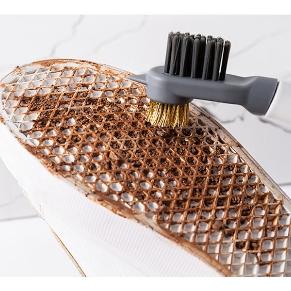 2 stk. Skobørster Skorengjøringsbørste Langt Håndtak Plast Skorens 26cm 2 stk. 2pc