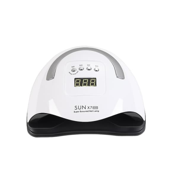 180 W X7 Max Tupla UV LED -kynsilamppu