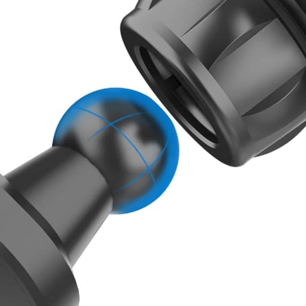 Bil Luftventilfeste, Universal 17mm Kule for Hodetelefonholder