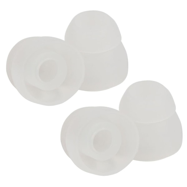 Udskiftnings Ear Tips Dobbelt Flange Ørepropper Silikone Pads Til In