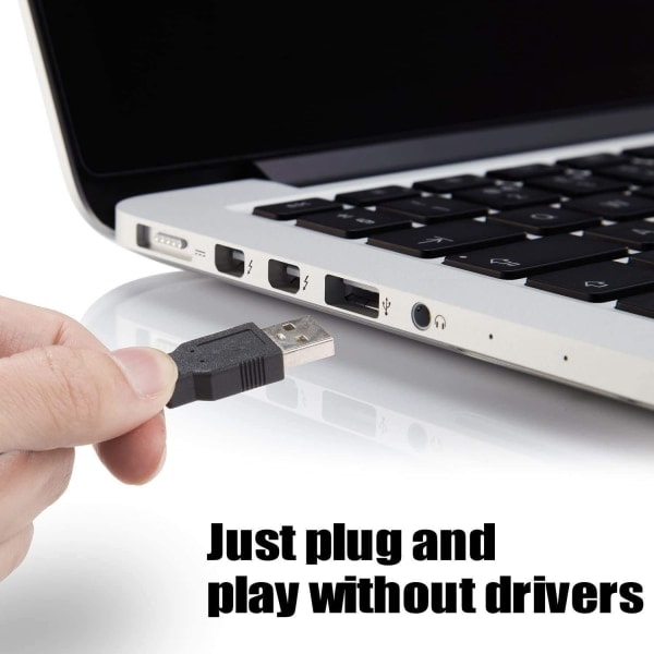 Retro USB-kontroller for N64-spill, N64 Klassisk USB-kontroller Hvit White
