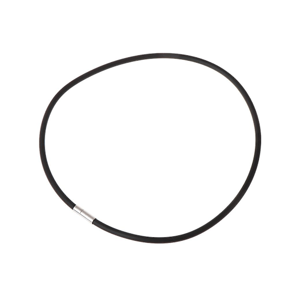 10x DIY Halsband Vax Läder Snöre Svart Smyckestillverkning Med Lås