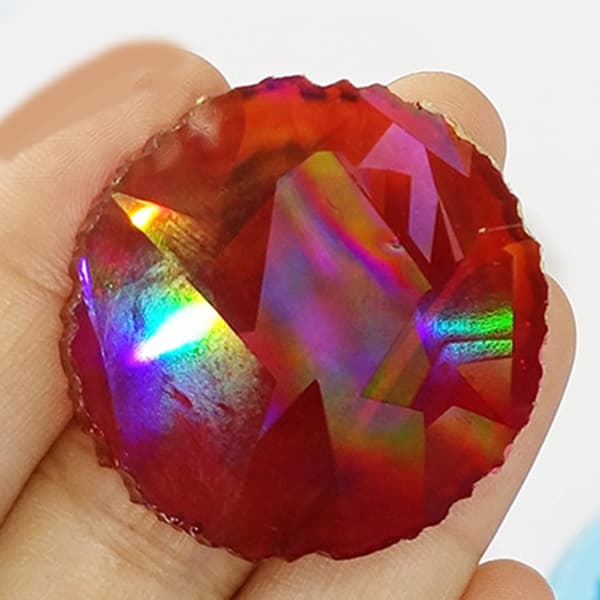 Silikone Smykkebakke Epoxy Resin Støbeform Glas Tekande Måtte