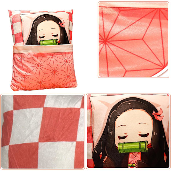 Nezuko Pehmotyyny, Demonityyny, Anime Nezuko Pehmotyyny, Anime Nezuko Pehmotyyny, Soveltuu Kodin Sohvan Sängyn Auton Koristeluun