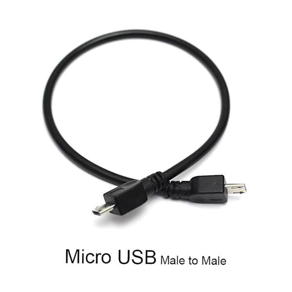 Micro Usb Hane Till Micro Usb Hane Datakabel Laddare Sladd För Ph