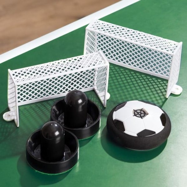 Mini Hoverball 2 ohjaimella ja 2 jalkapallomaalilla