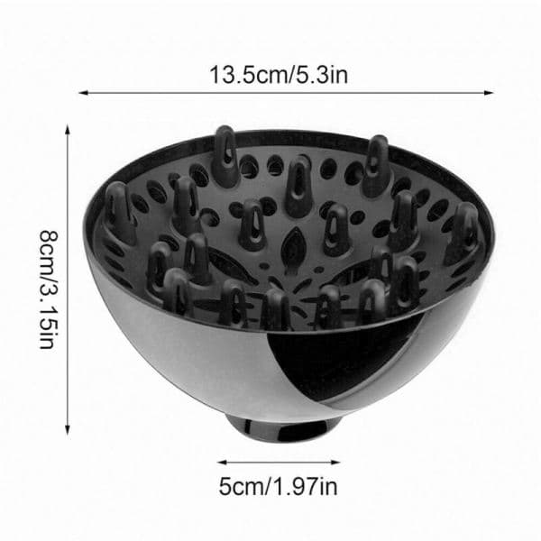Universal Cover Styling Salon Krøllhår Diffuser