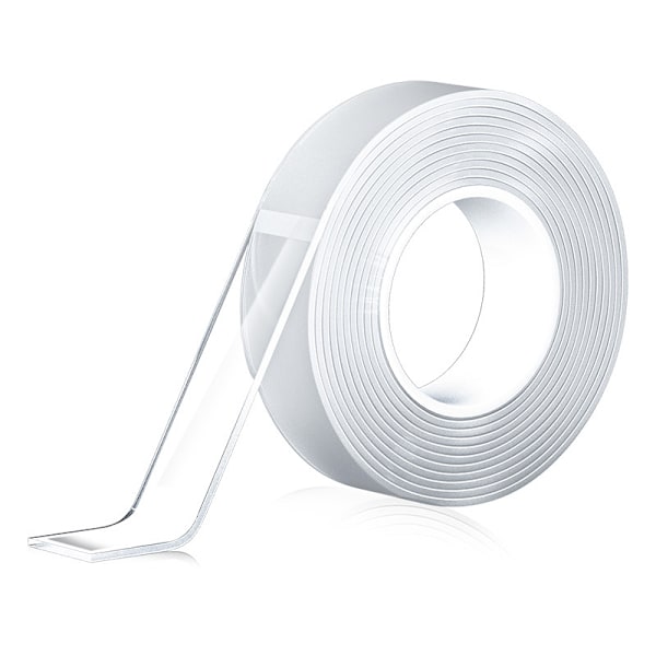 Dobbeltsidet Tape, Ekstra Stærk Dobbeltsidet Klæbende Tape, Transparent Multifunktion Efterlader Ingen Spor Genanvendelig.