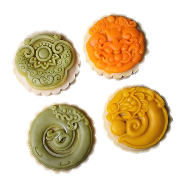 3d National For Tide Wind Mooncake Forme Håndtryksforme 1
