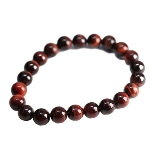 1/2/3/5 Natursteinperler - Lett å bruke Tigerøye Armbånd Rød Tigerøye 10MM 2STK Red Tiger Eye10MM 2PCS