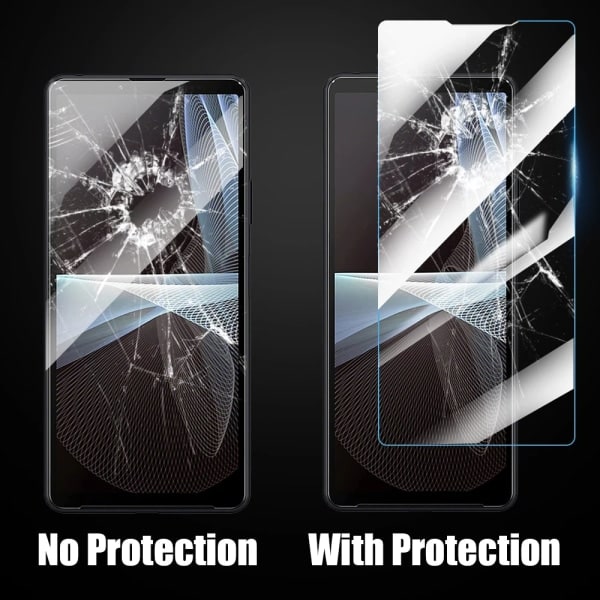 3 stk. skærmbeskytter hærdet glas til Sony Xperia 10 V beskyttelsesglasfilm