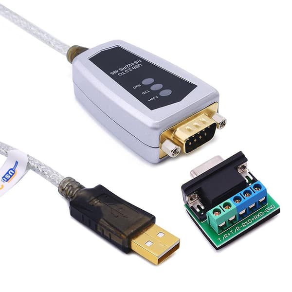 USB til RS485 RS422 Seriell Port Enhetskonverter Adapterkabel Co