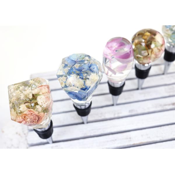 5 stk. Resin Støbeforme Kugleformet Flaskepropforme Til D