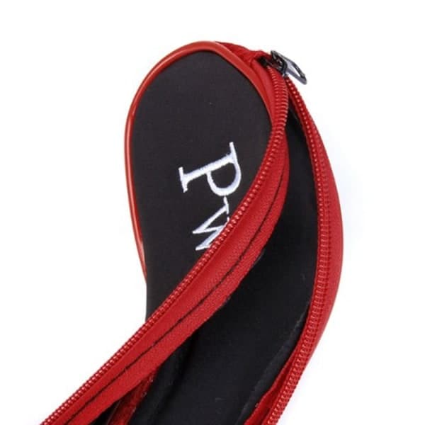 Headcovers til jernkøller - Fås i rød red