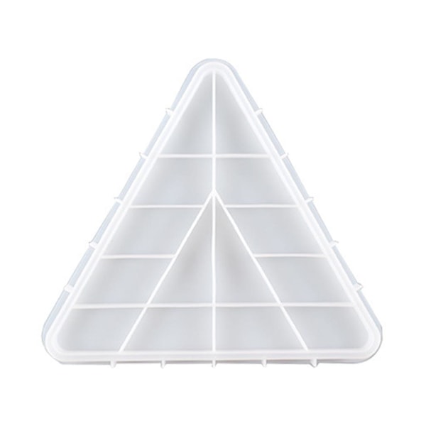 Multifunksjonell Form For Trekantfat Epoksy Resin Støpeform Frukt Nøtt St