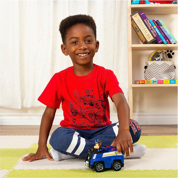 Chase's Patrol Car keräilyhahmolla, 3-vuotiaille ja sitä vanhemmille, Paw Patrol Toy Big Rescue Car