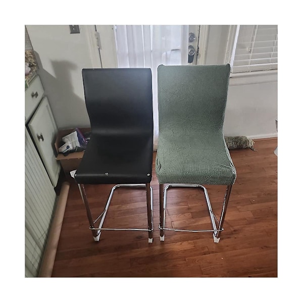 Gjenbrukbare Barstol Trekk Stoltrekk Stretch Avtakbar