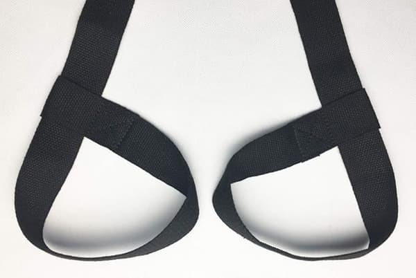 Yogamattbälte, justerbara öglor för alla mattor (matta ingår ej)