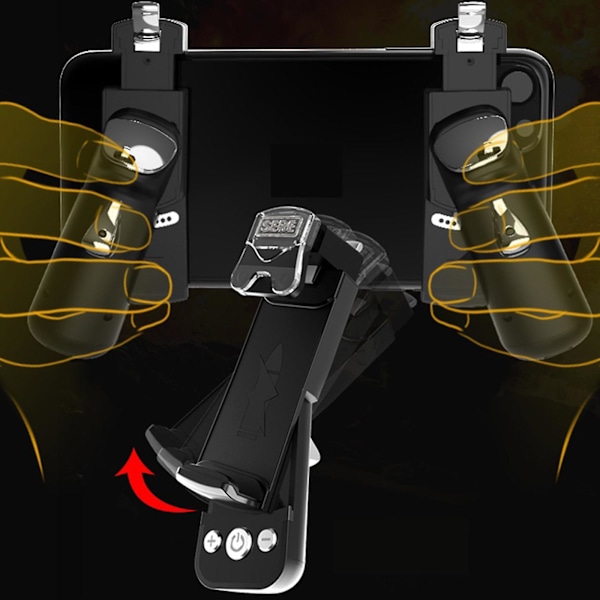 Spil Trigger Mobil Spil Controller Seks-finger Spilknap L1r1