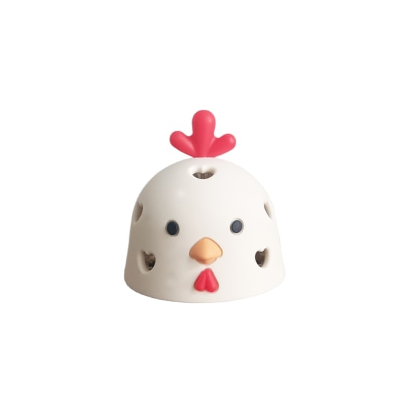 Eggbørste for enkel rengjøring av ferske egg, beige eggbørste beige
