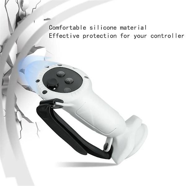 Til Quest 3 Controller Grip Justerbar Komfortabel Håndrem Op