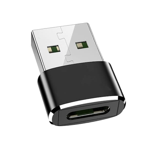 kpl Naaras USB 3.0 Uros -adapteri USB C - USB A -liitin