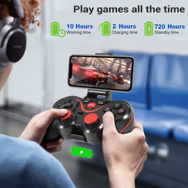 Langaton Bluetooth-ohjain iOS Android Amazon Stickille
