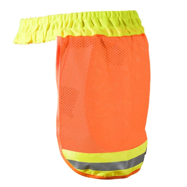 Skyddshjälm Nackskydd Reflex Hög Synlighet Mesh