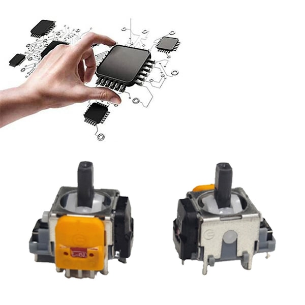 10 st 3:e generationens /x-joysticks Hall elektromagnetisk hög precision