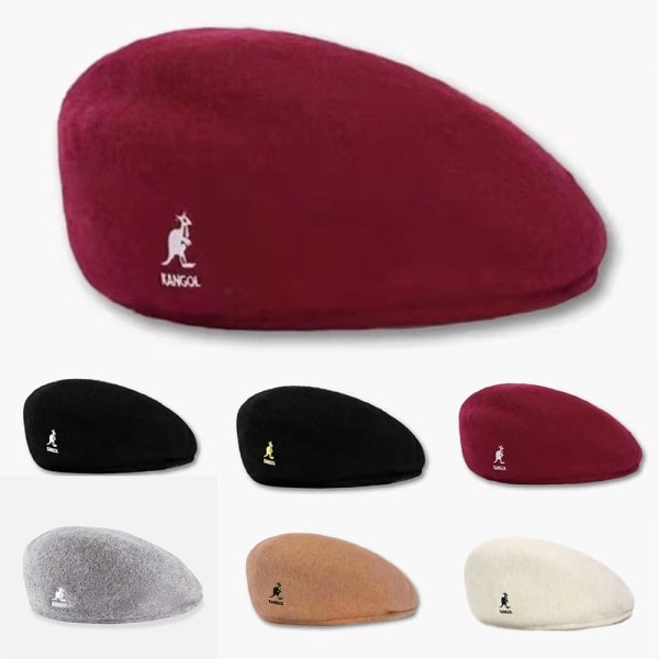 Flat Cap Herre Dame Casual Beret Lue Vinter Newsboy Caps For Menn Kvinner #4 M