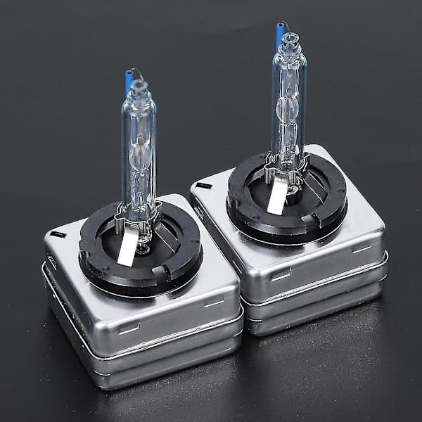 2 stk. D3s 8000k 35w Xenon frontlykter Ip68 Vanntette bil LED frontlykter