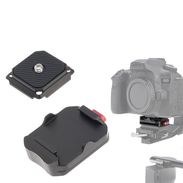 Til Arca Quick Release Plade Base Klemme Holder Dslr Kamera Stabi
