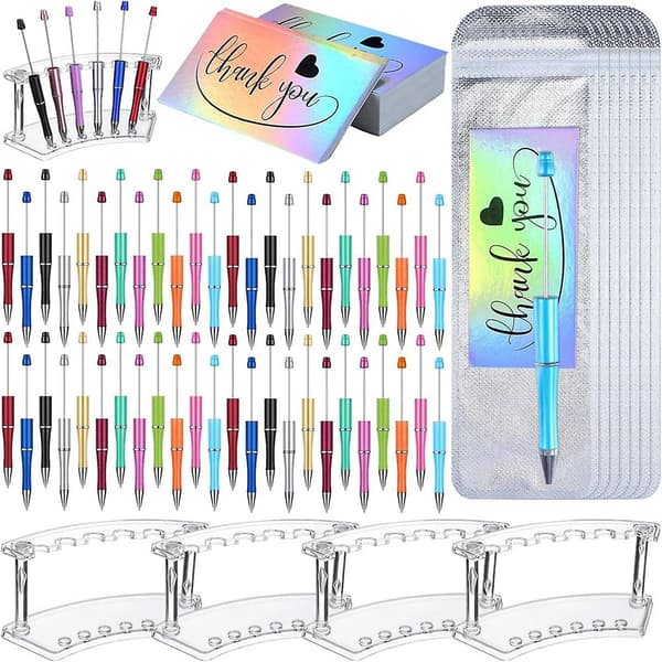 148 Delars Pärlpennor Presentkit Inkluderar 48 St Pärlpennor 48 P